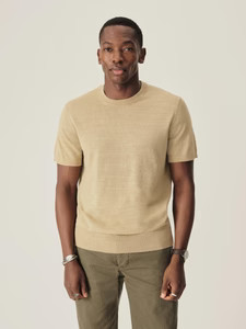Cedar Avalon Knit Classic Tee - Buck Mason- Modern American Classics | Buck Mason