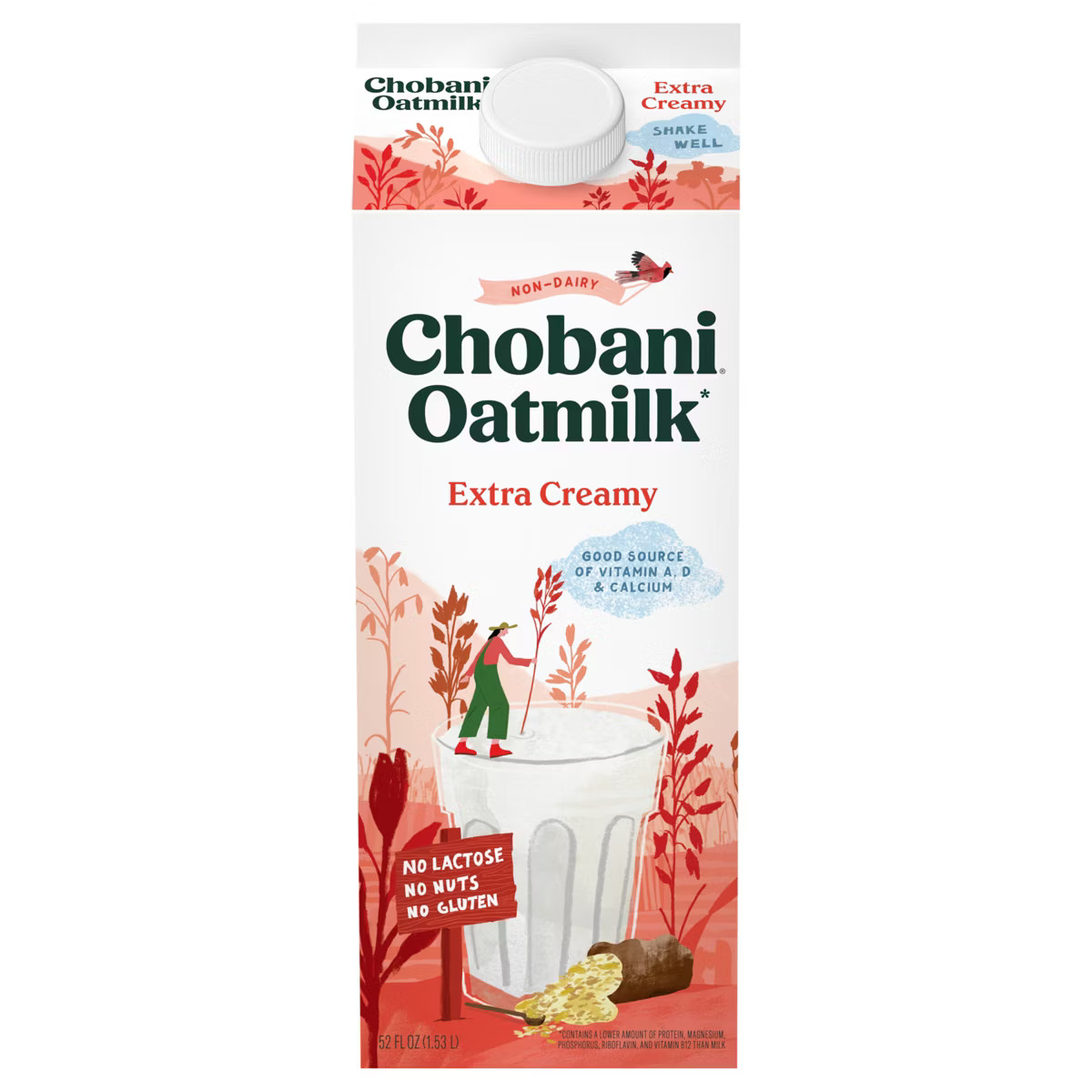 Chobani Extra Creamy Plant-Based Oatmilk  - 52 fl oz | Target