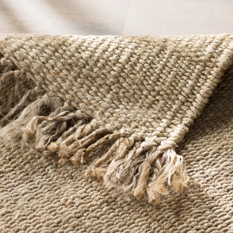 Dorrough Handwoven Flatweave Brown Area Rug | Wayfair North America
