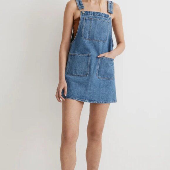 Madewell Denim Overall Mini Dress | Poshmark