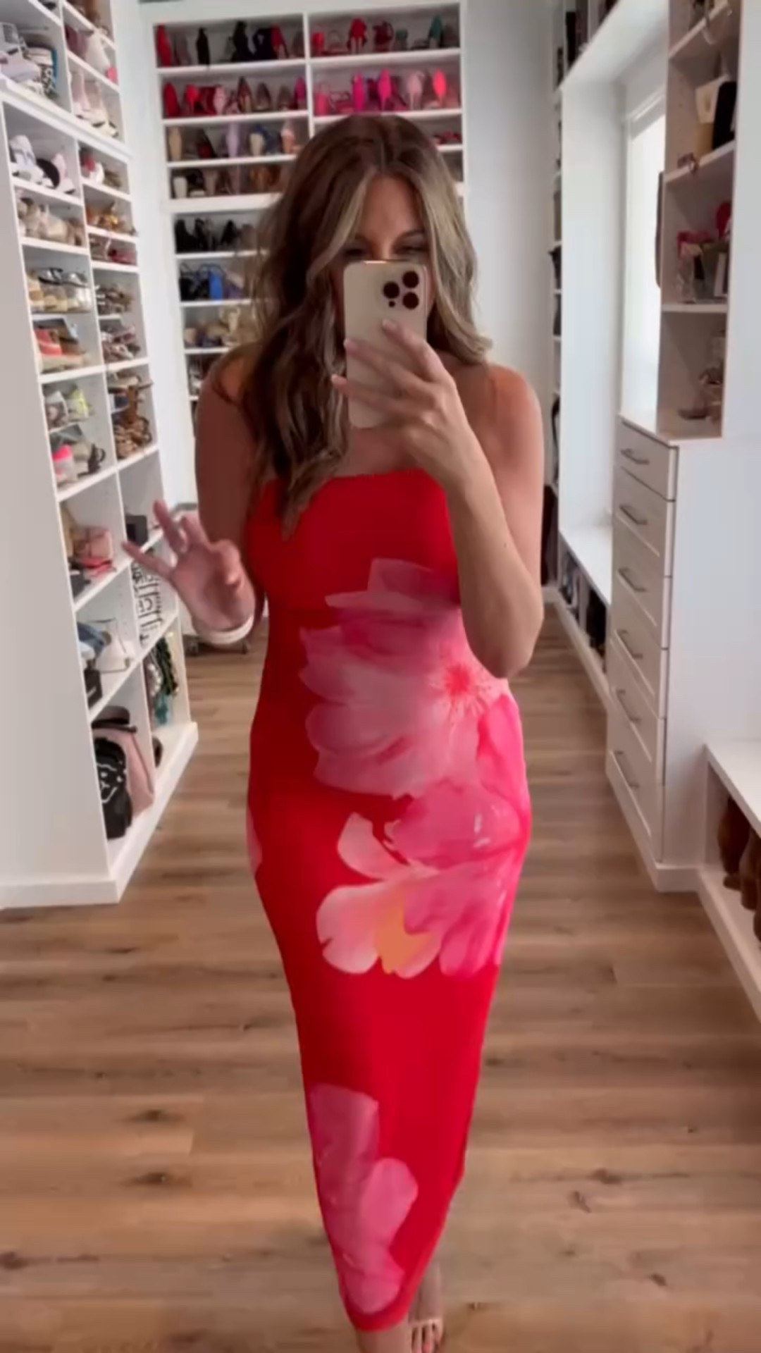 Summer wedding guest looks! In a medium strapless ruched bodycon maxi and clear strap heels - fits tts.

#LTKSummerEdit #LTKWedding #LTKStyleTip