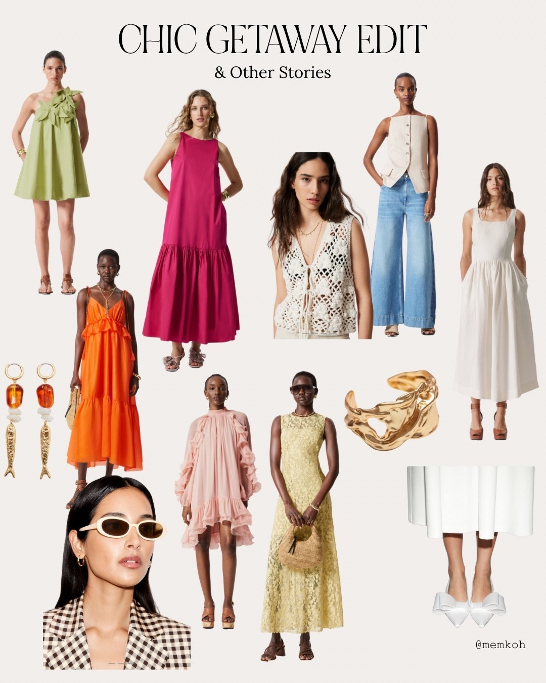 Chic Getaway Outfits 🧡

Vacation outfits, summer holiday, & Other Stories, maxi dress, summer dress

#otherstories #summeroutfits #summerdresses #vacationoutfitideas

#LTKSeasonal #LTKTravel #LTKStyleTip