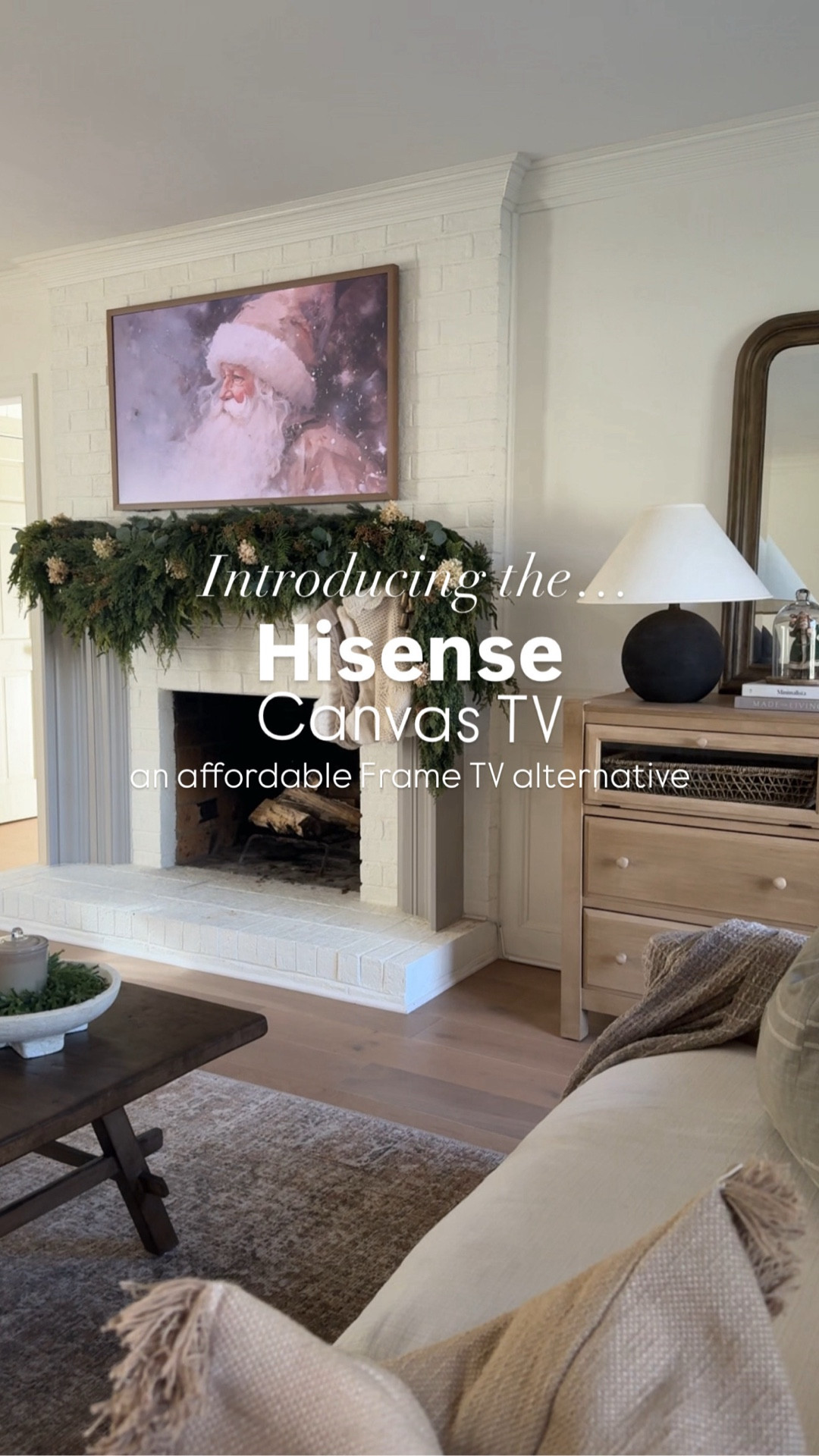 Hisense Canvas TV | Samsung frame TV | Amazon finds | Black Friday deals | living room decor | mantel decor | frame tv Art | Christmas frame tv Art | winter frame tv Art | gifts for her | gift guide 

#LTKCyberWeek #LTKSaleAlert #LTKHome