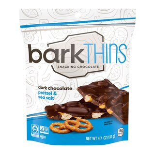 barkTHINS Dark Chocolate Pretzel with Sea Salt, 4.7 OZ | CVS Health