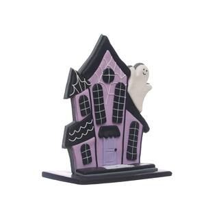 6.5" Purple Haunted House Clay Tabletop Accent by Ashland® | Michaels Stores
