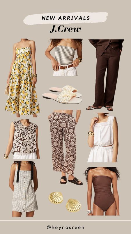 I’m absolutely loving these J.Crew new arrivals. So perfect for a summer vacation! 🤍

#LTKTravel #LTKStyleTip #LTKSeasonal