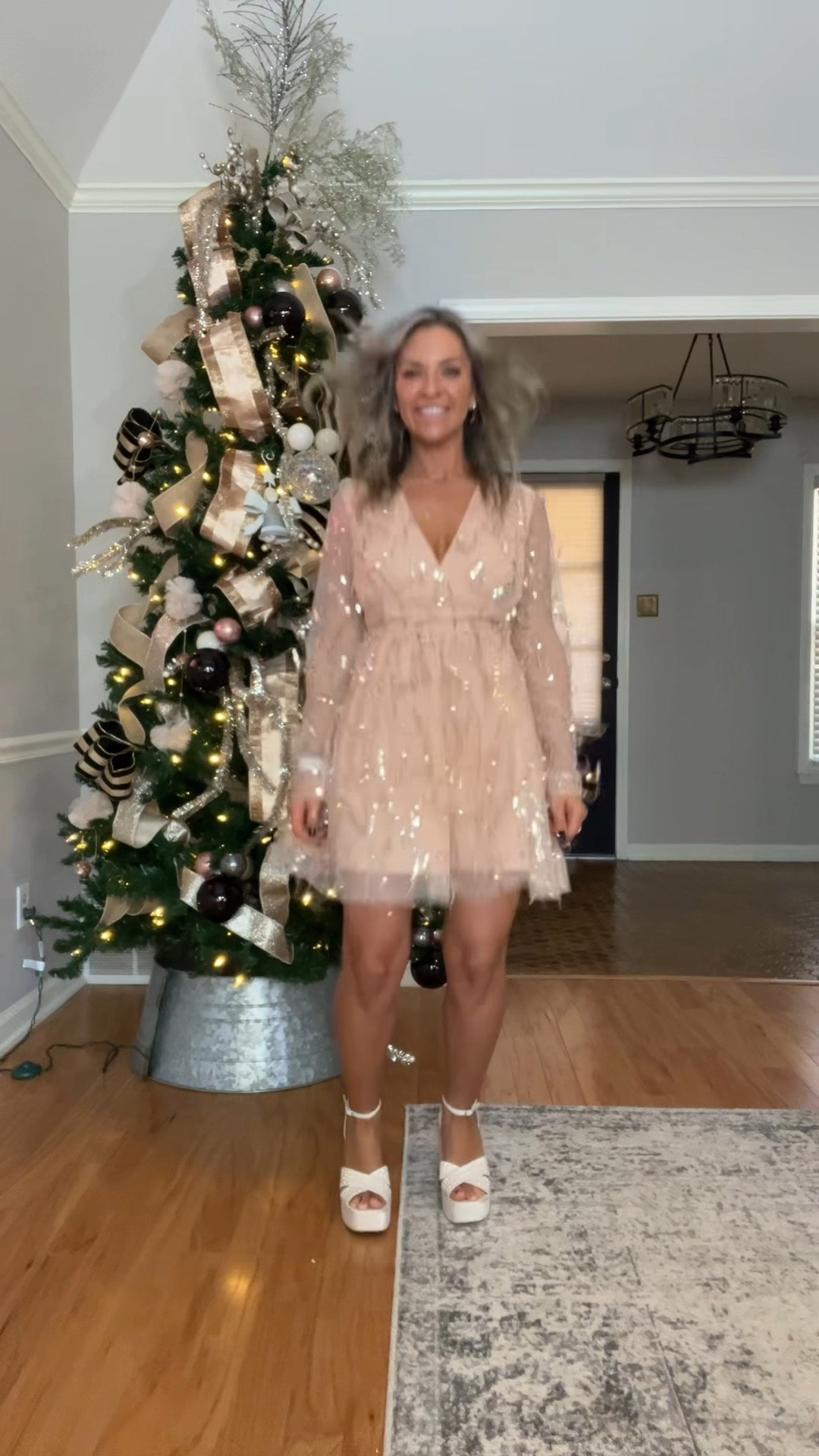 A little sparkle for NYE outfit 

LTKFestiveSaleES #LTKSeasonal #LTKHoliday