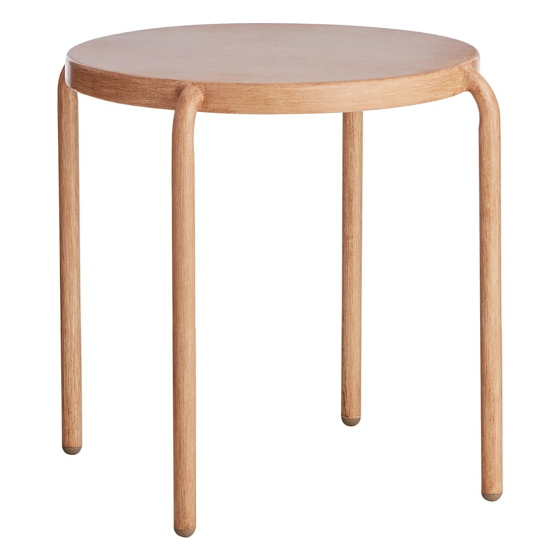 Crosby St. Brody Steel Round Patio End Table, Tan | At Home
