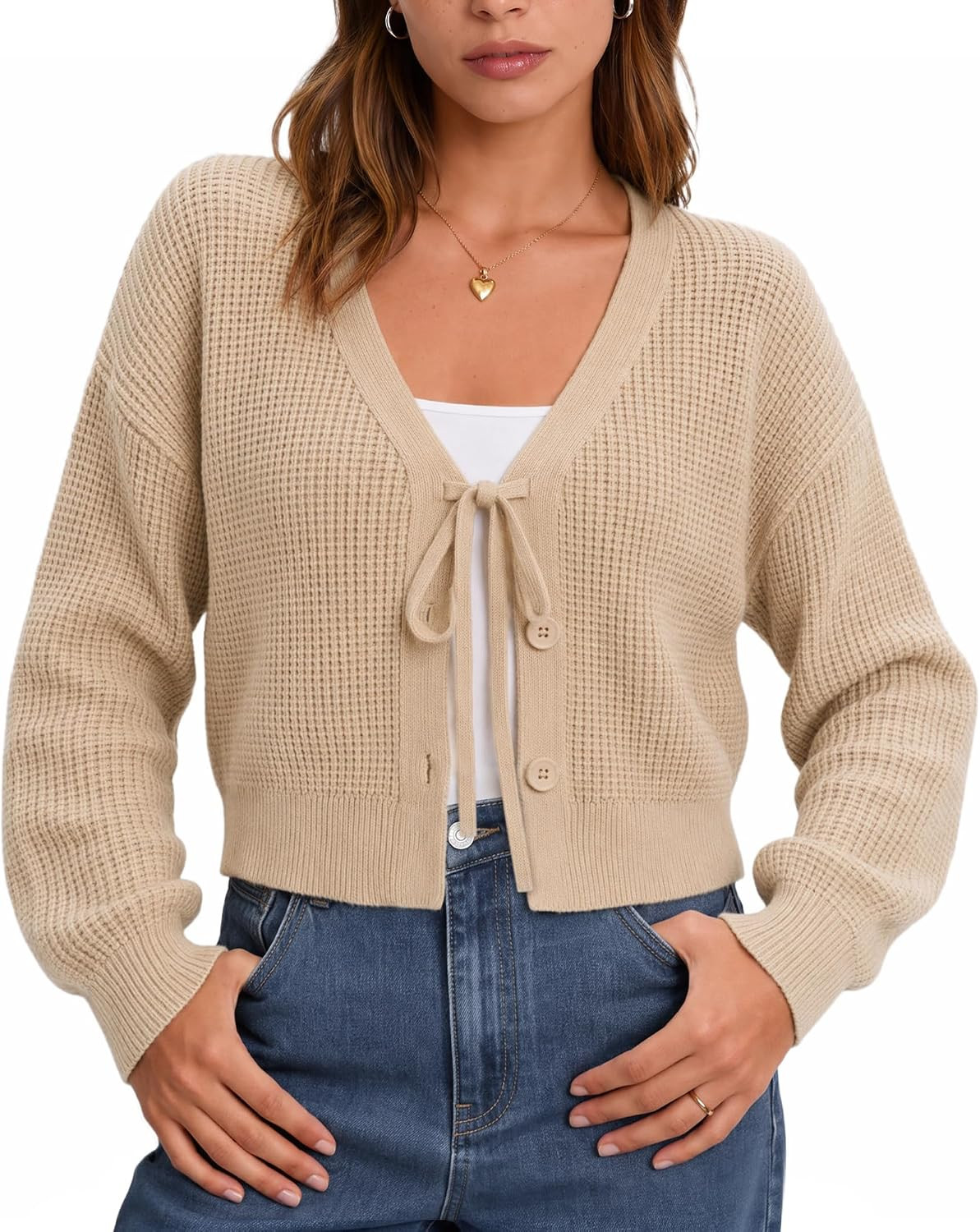 Avisky Cardigans Sweaters for Women, Tie Front Cardigan Fall Outfits 2026 | Amazon (US)