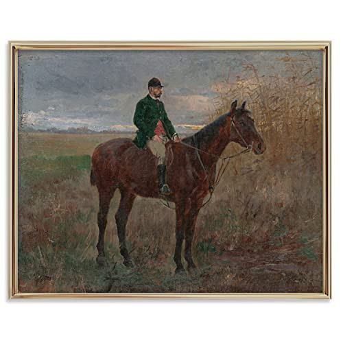 Equestrian Wall Decor - Horse Art Print for Home Decor - Antique Horse Riding Wall Artwork Decora... | Amazon (US)
