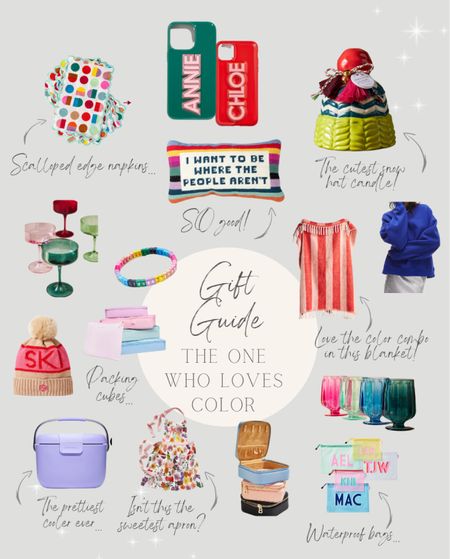 Gift Guide for the one who loves color...

#LTKGiftGuide #LTKhome #LTKfindsunder100