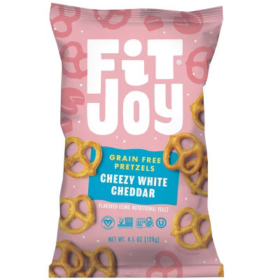 FitJoy Grain Free Cheezy White Cheddar Pretzel Twists - 4.5oz | Target