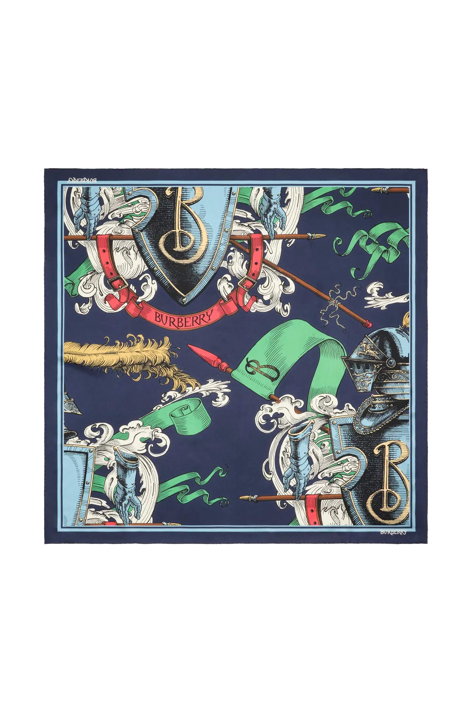 Etched Knight Silk Scarf | Nordstrom