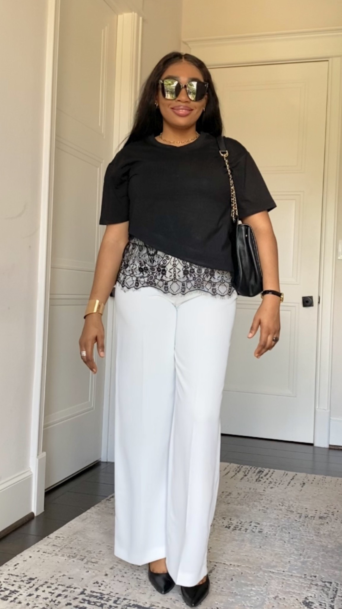 Wide leg pant
