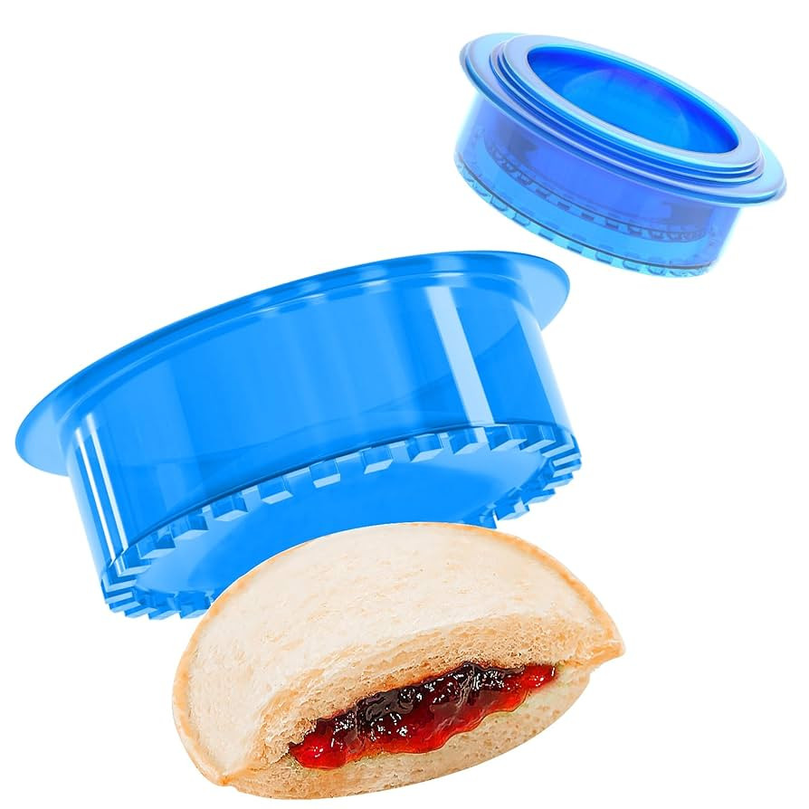 HiYZ Sandwich Cutter and Sealer, 5 PCS Sandwich Cutter for Kids, Decruster Sandwich Maker, Sandwi... | Amazon (US)