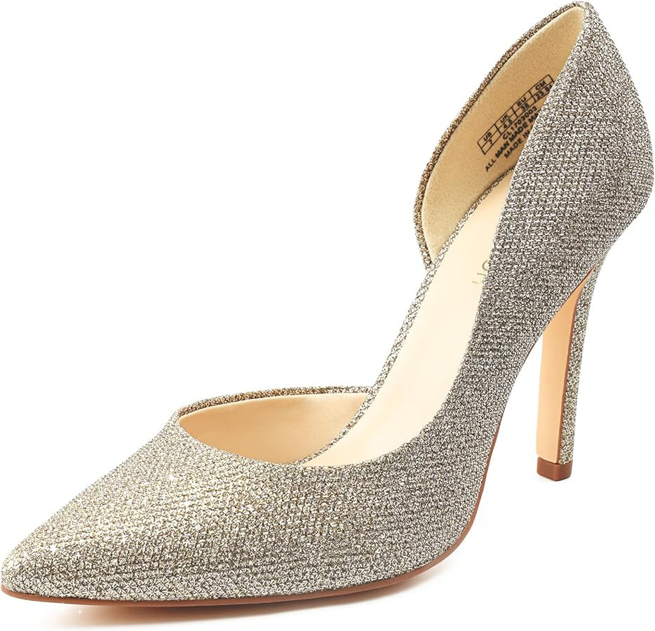 JENN ARDOR Stiletto High Heel Shoes for Women: Pointed, Closed Toe Classic Slip On Dress Pumps | Amazon (US)