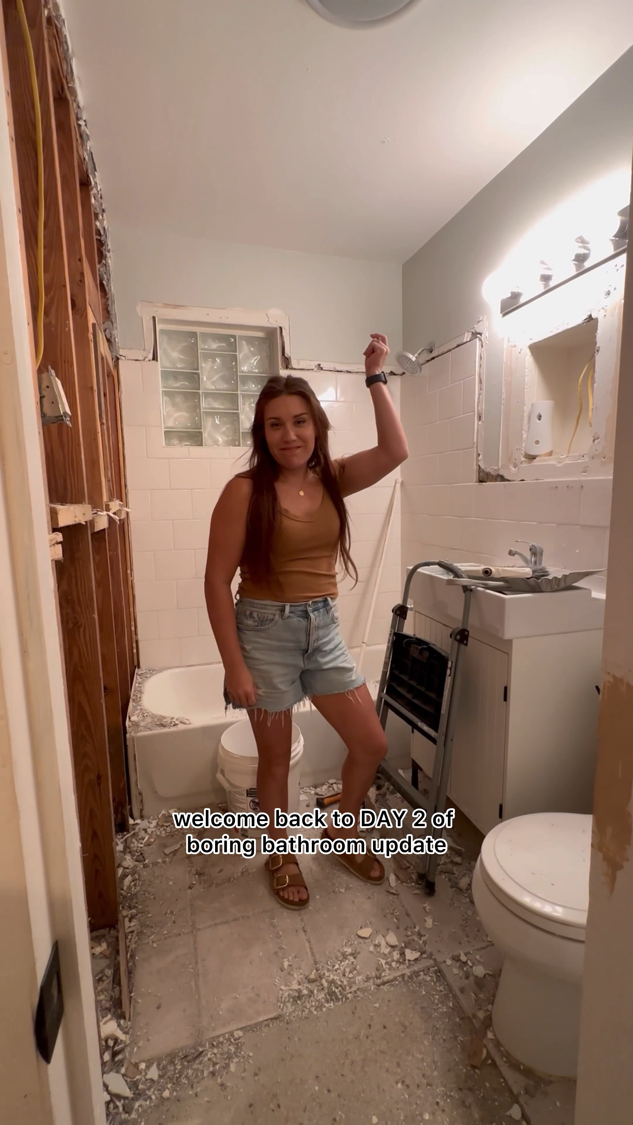 Day 2 of our bathroom renovation! Sharing everything we’ve used so far to prep the bathroom for tile and sound insulation  

#LTKVideo #LTKFindsUnder100 #LTKHome