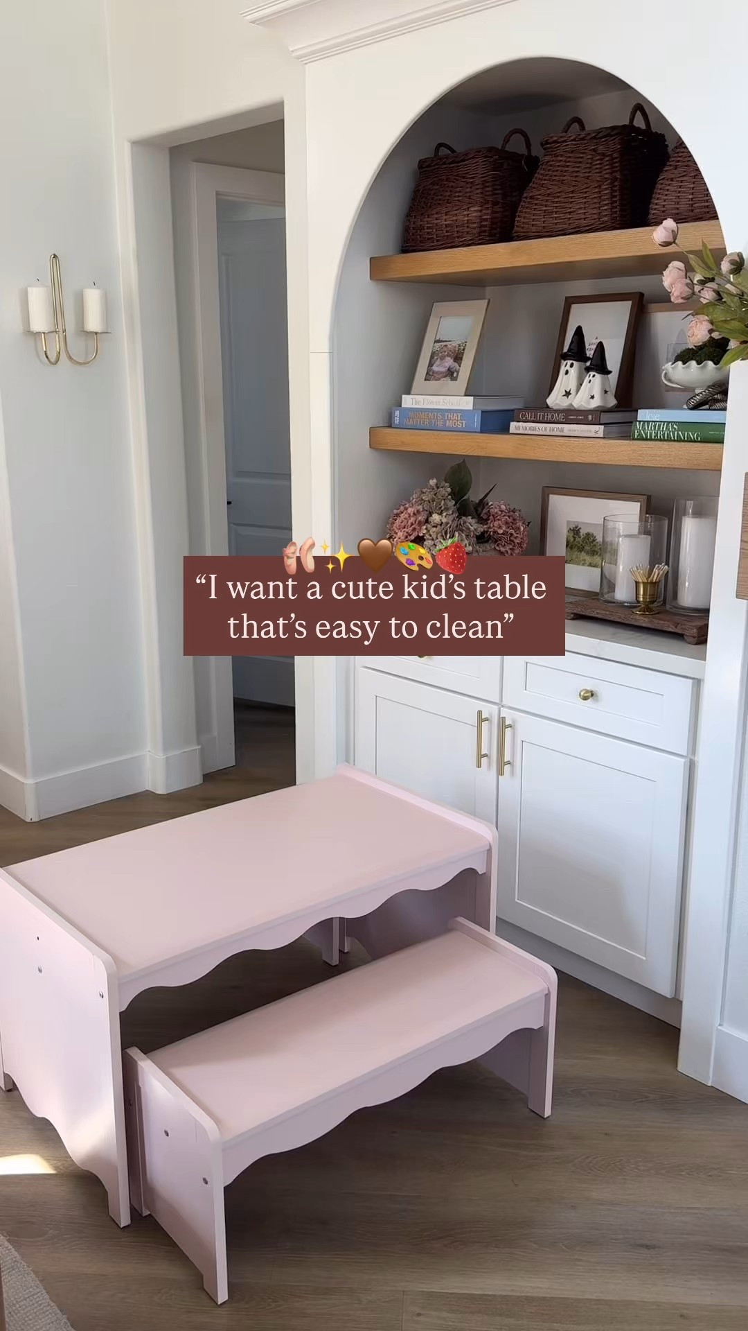 Kids art table, playroom

#LTKmomlife #LTKKids #LTKHome