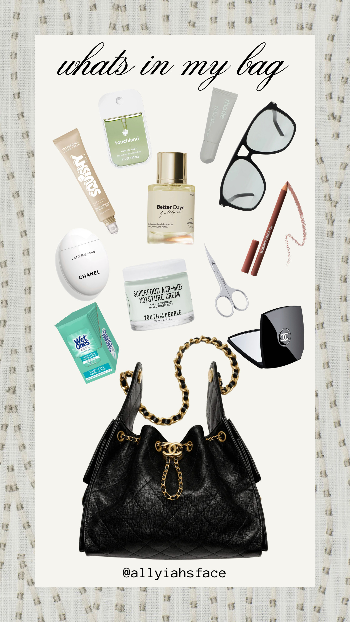 What's always in my bag!  

 #LTKdayinmylife #LTKgrwm #LTKBeauty