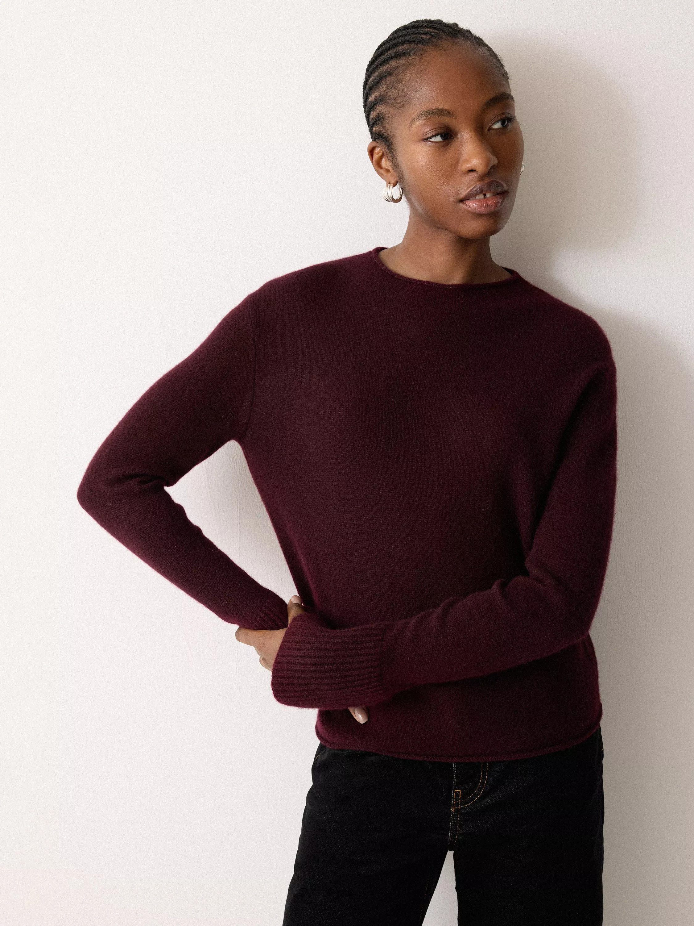 Jigsaw Eldon Pure Cloud Cashmere Jumper | John Lewis (UK)