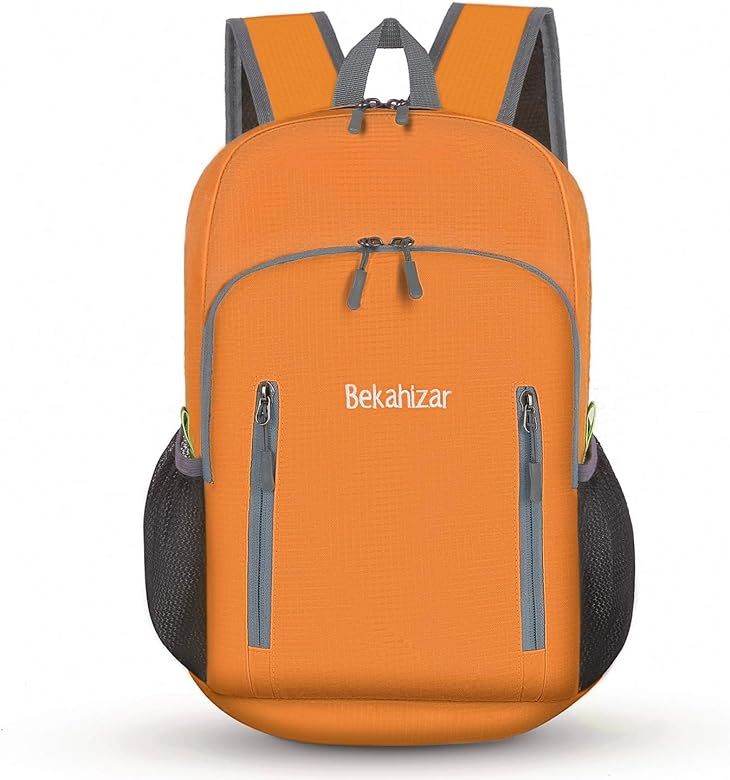 Bekahizar 20L Lightweight Backpack, Small Hiking Daypack for Men Women | Amazon (US)