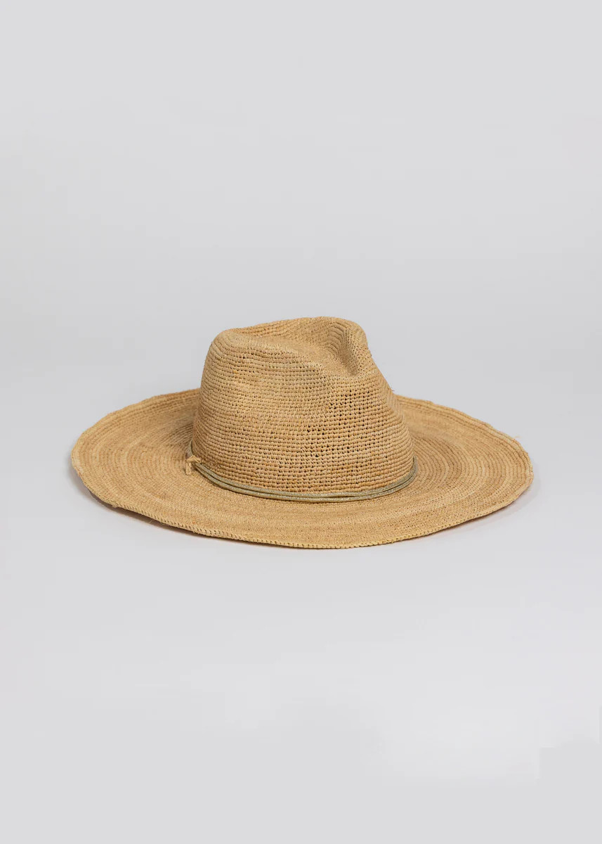 Raffia Crochet Continental | Hat Attack