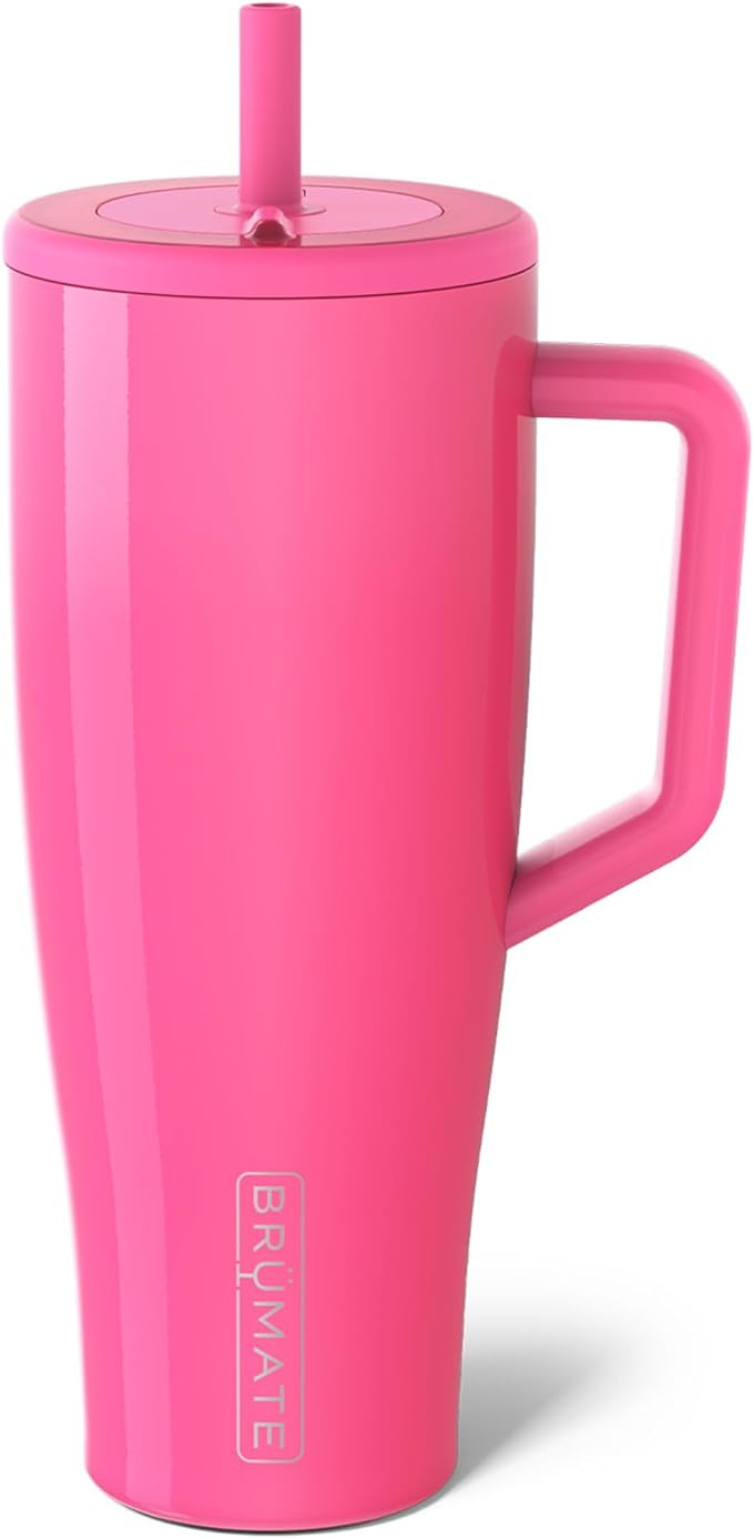 BrüMate Era 40 oz Tumbler with Handle and Straw | 100% Leakproof Insulated Tumbler with Lid and ... | Amazon (US)