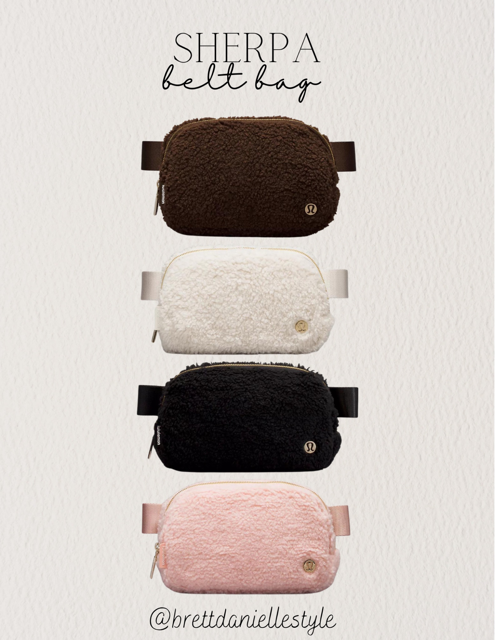 Fall fashion // belt bag // lululemon // fall outfits // game day // fall bag // Halloween // gift idea // gifts for her // stocking stuffers // Sherpa 