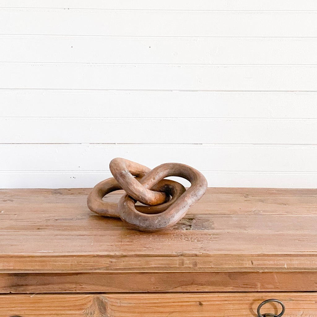 Decorative Reclaimed Wood Chain Links | Purple Rose Home
