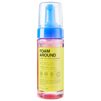 Foam Around Clarifying Daily Cleanser Infused with Glycolic Acid | Sephora (US)