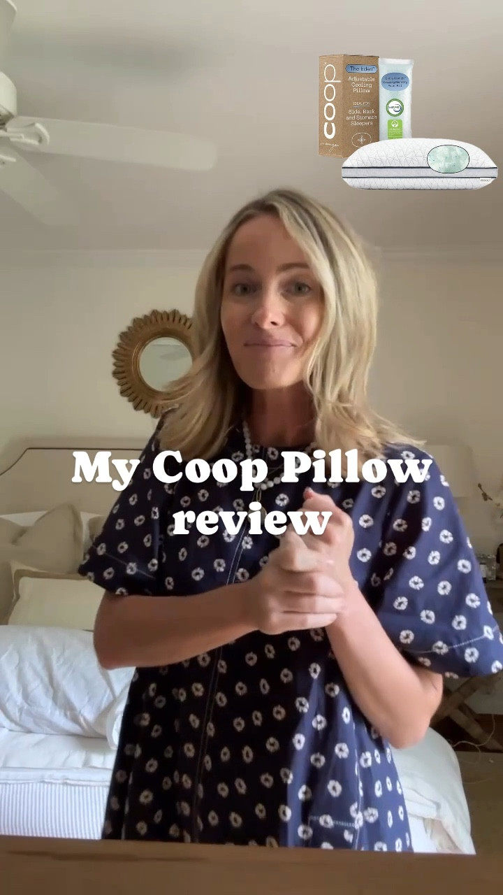 ordered the coop pillow on amazon all of you told me to try… and I am SO impressed // the adjustable foam is perfect for personalizing each pillow and I will definitely be ordering more for the whole fam 🤍 10/10 would recommend 

#LTKFamily #LTKStyleTip #LTKHome