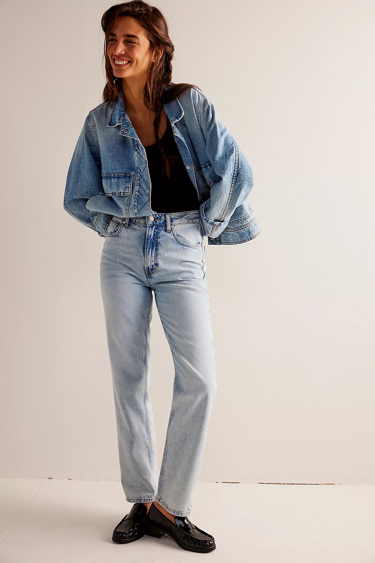 We The Free Pacifica Straight-Leg Jeans | Free People (Global - UK&FR Excluded)