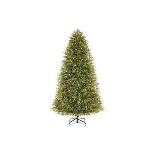 7.5 ft Jackson Noble Fir LED Pre-Lit Artificial Christmas Tree with 1200 Color Changing Micro Dot... | The Home Depot