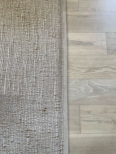 Jute and cotton flatweave rug. On sale! Super soft. Many colors and sizes available. Linked the rug pad I use with it too! 

#LTKhome #LTKsalealert #LTKstyletip
