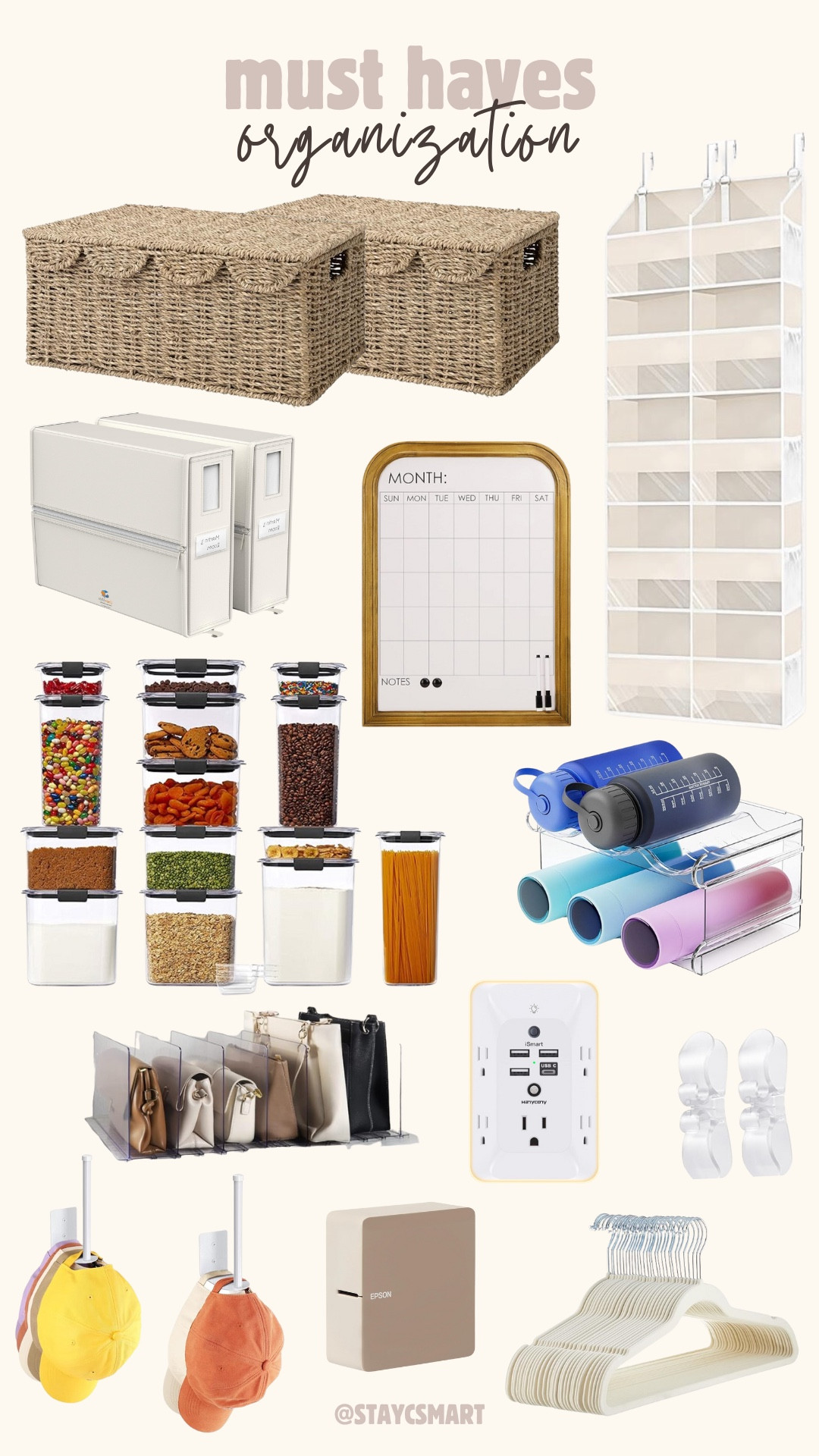 With the new year ahead it’s time to get organized!! Here are some of my organizational favorites for the home: all affordable and from Amazon! 

#LTKFindsUnder100 #LTKHome #LTKSeasonal