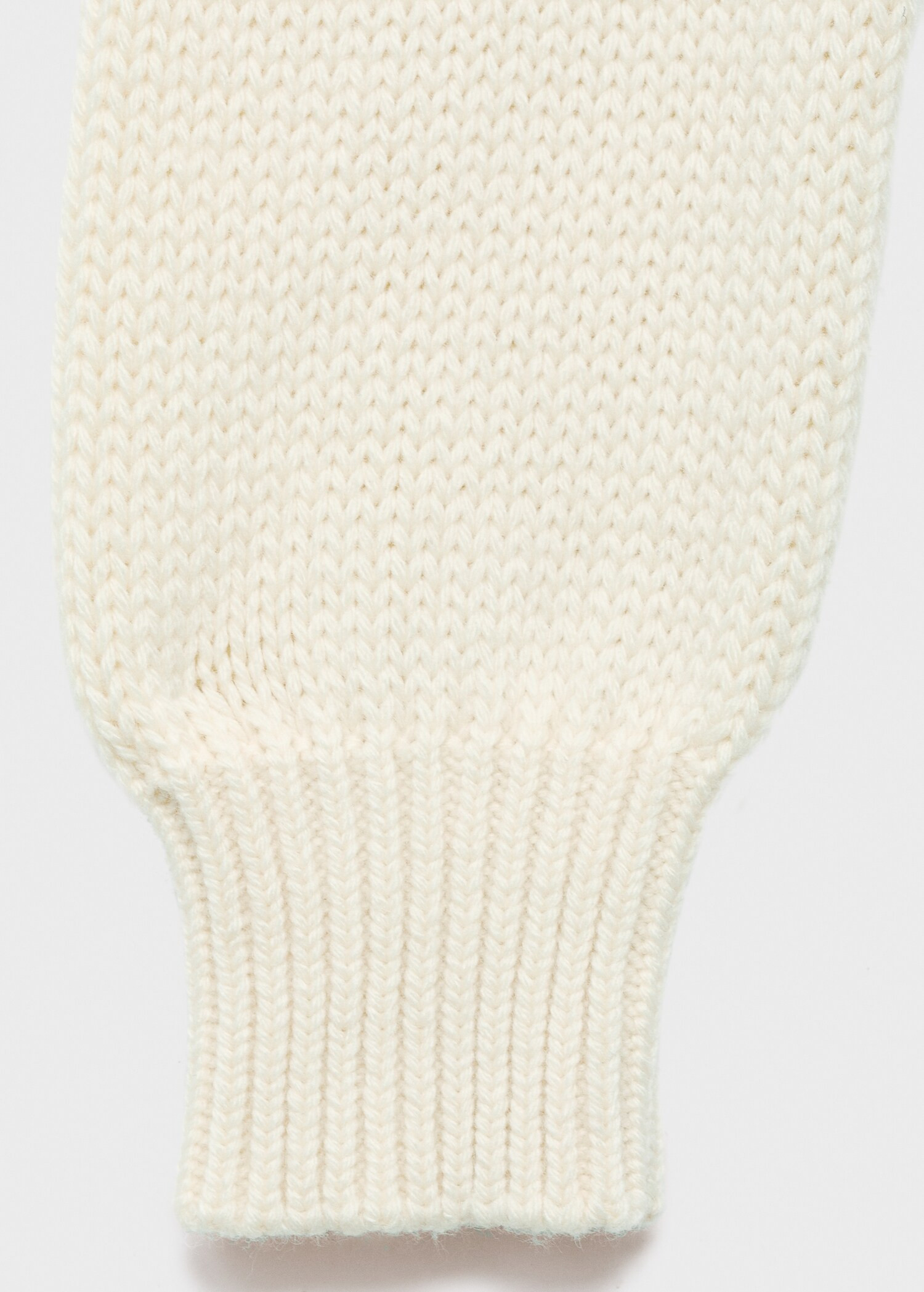 Knitted sweater with tie slits | MANGO (UK)