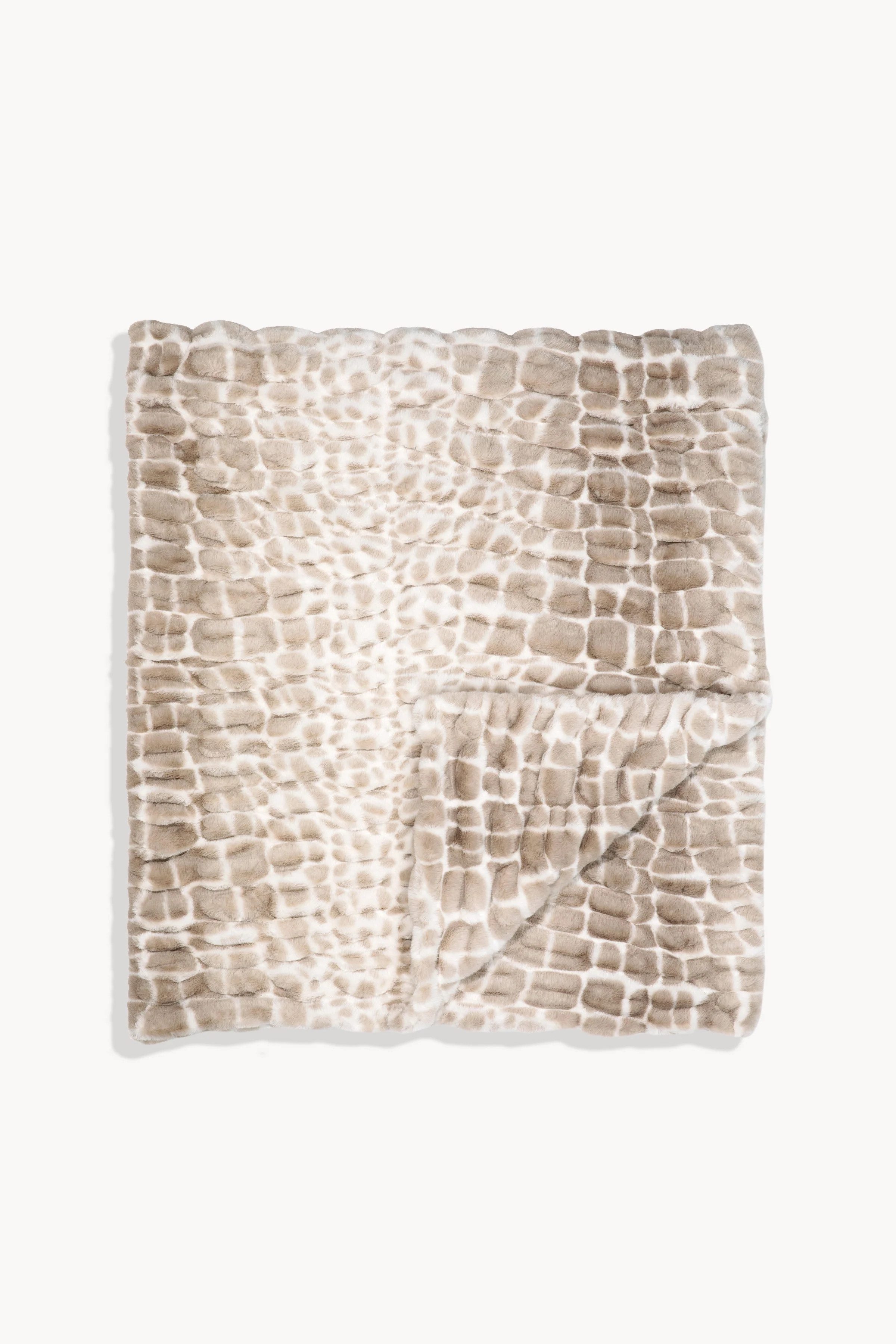 Stone Croc | Lola Blankets