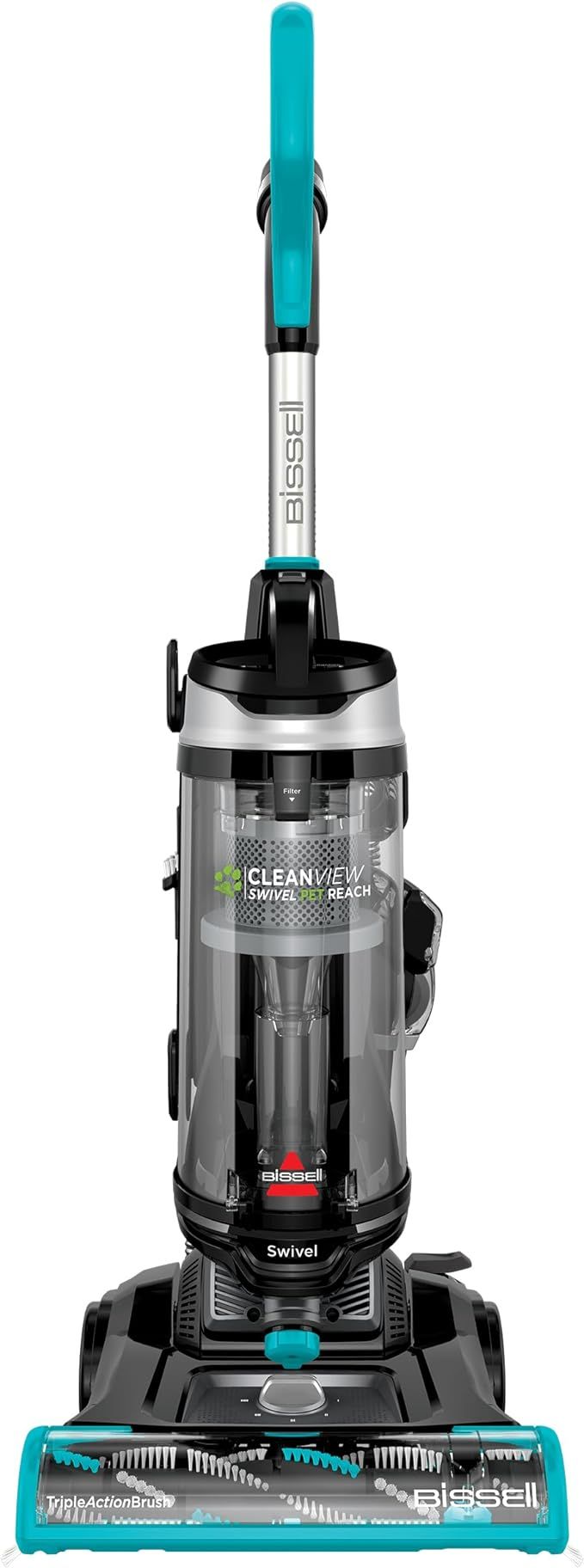 BISSELL CleanView Swivel Pet Reach Full-Size Vacuum Cleaner, with Quick Release Wand, & Swivel St... | Amazon (US)