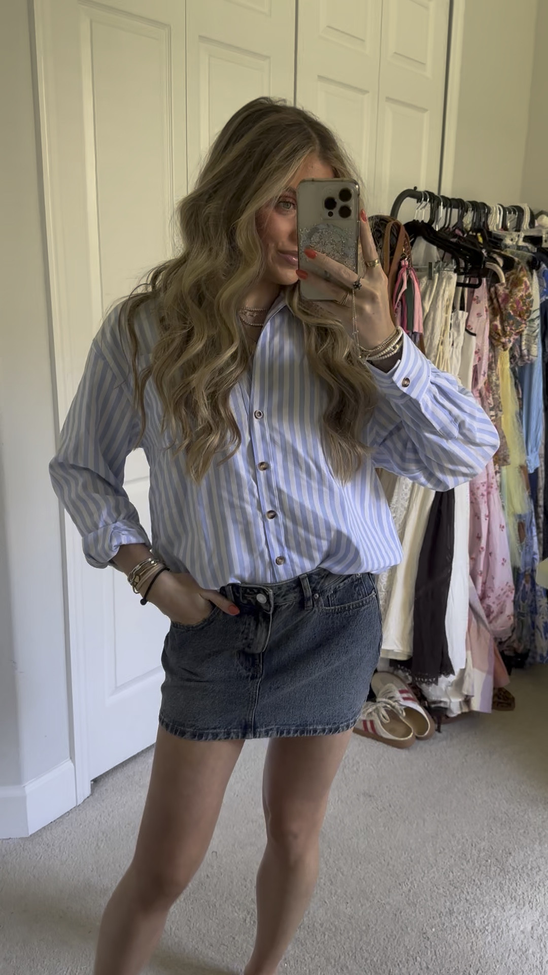 @pacsun size 26. The Dark Indigo Mid Rise Denim Mini Skirt from PacSun is a timeless piece with a sustainable edge. Featuring a dark indigo wash, a classic mid-rise fit, and a 5-pocket body, this skirt is crafted from sustainably sourced cotton, making it both stylish and eco-friendly

#LTKSaleAlert #LTKFindsUnder50 #LTKSeasonal