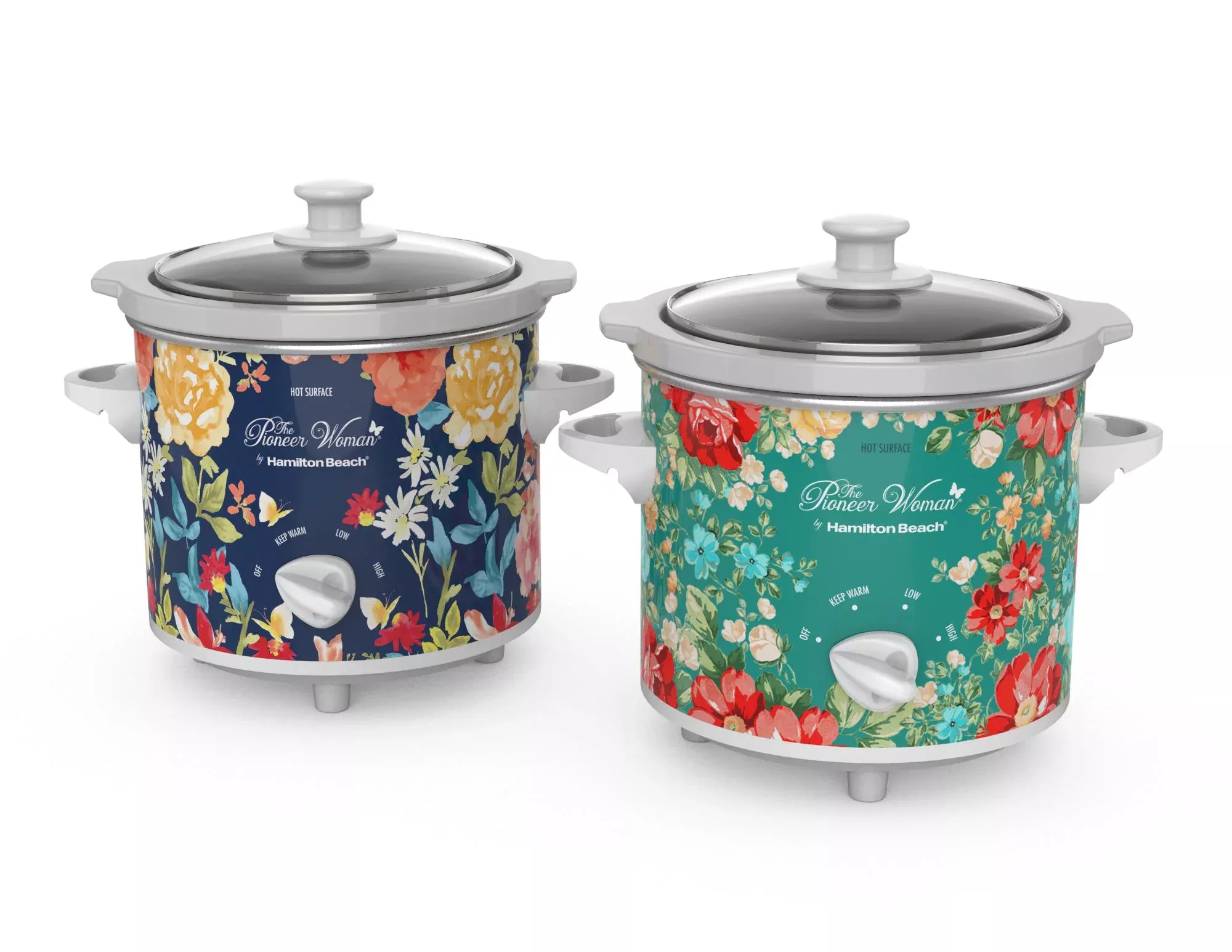 The Pioneer Woman 4-Quart & 0.65-Quart Slow Cookers Set