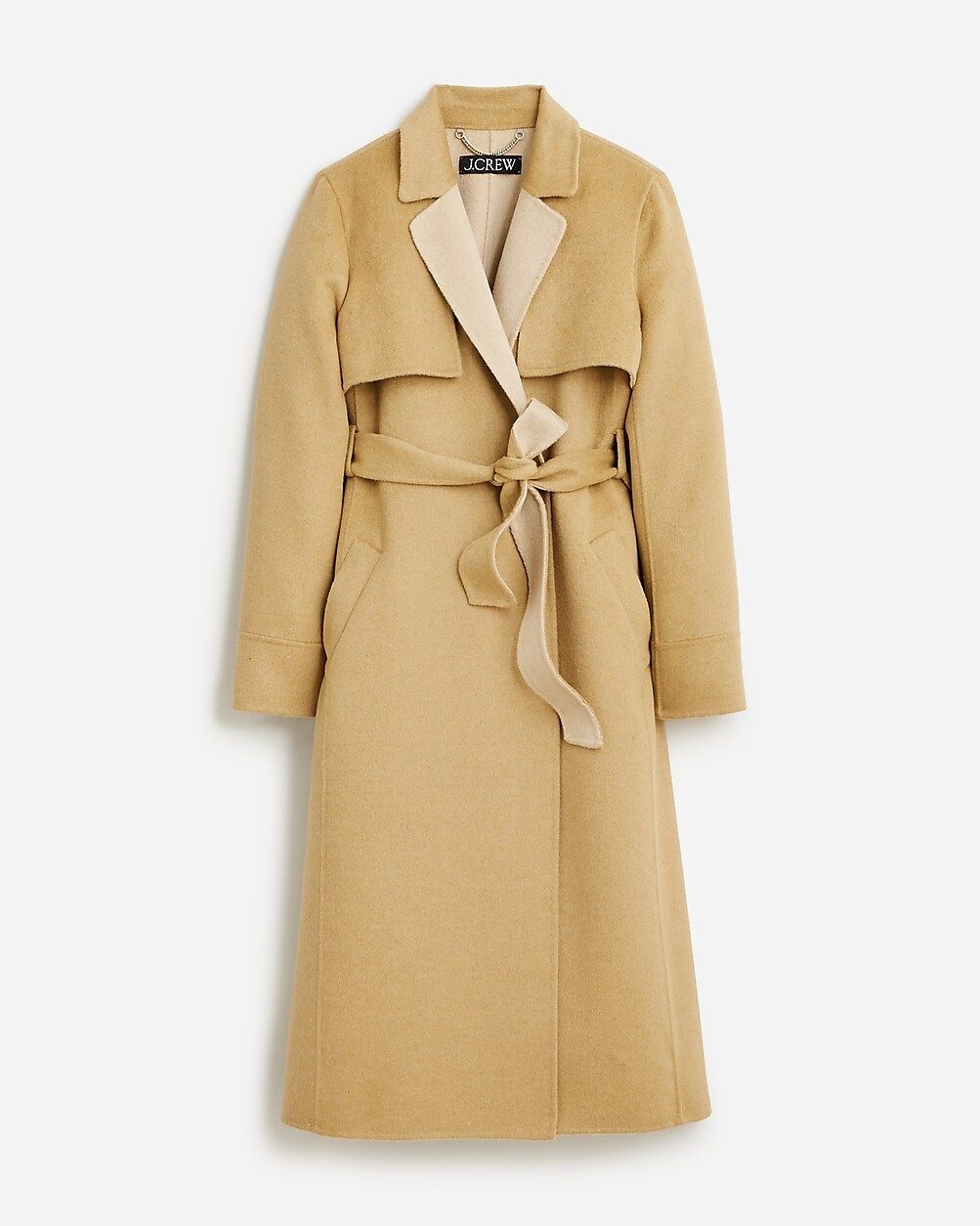 Harriet trench coat in double-faced blend | J.Crew US