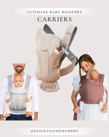 The ultimate baby registry - best baby carriers for our family! 

#LTKfamily #LTKbaby