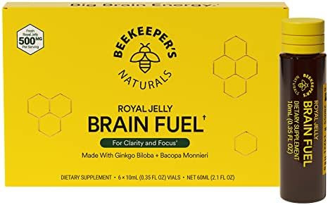 BEEKEEPER'S NATURALS B.LXR Brain Fuel - Memory, Focus and Clarity Liquid Formula, Supports Produc... | Amazon (US)