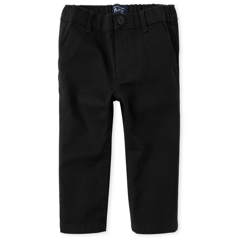 The Children's Place Baby & Toddler Boys Uniform Skinny Chino Pant, Sizes 9M-5T | Walmart (US)