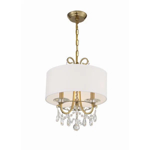 Elane 3 - Light Gold Pendant | Wayfair North America