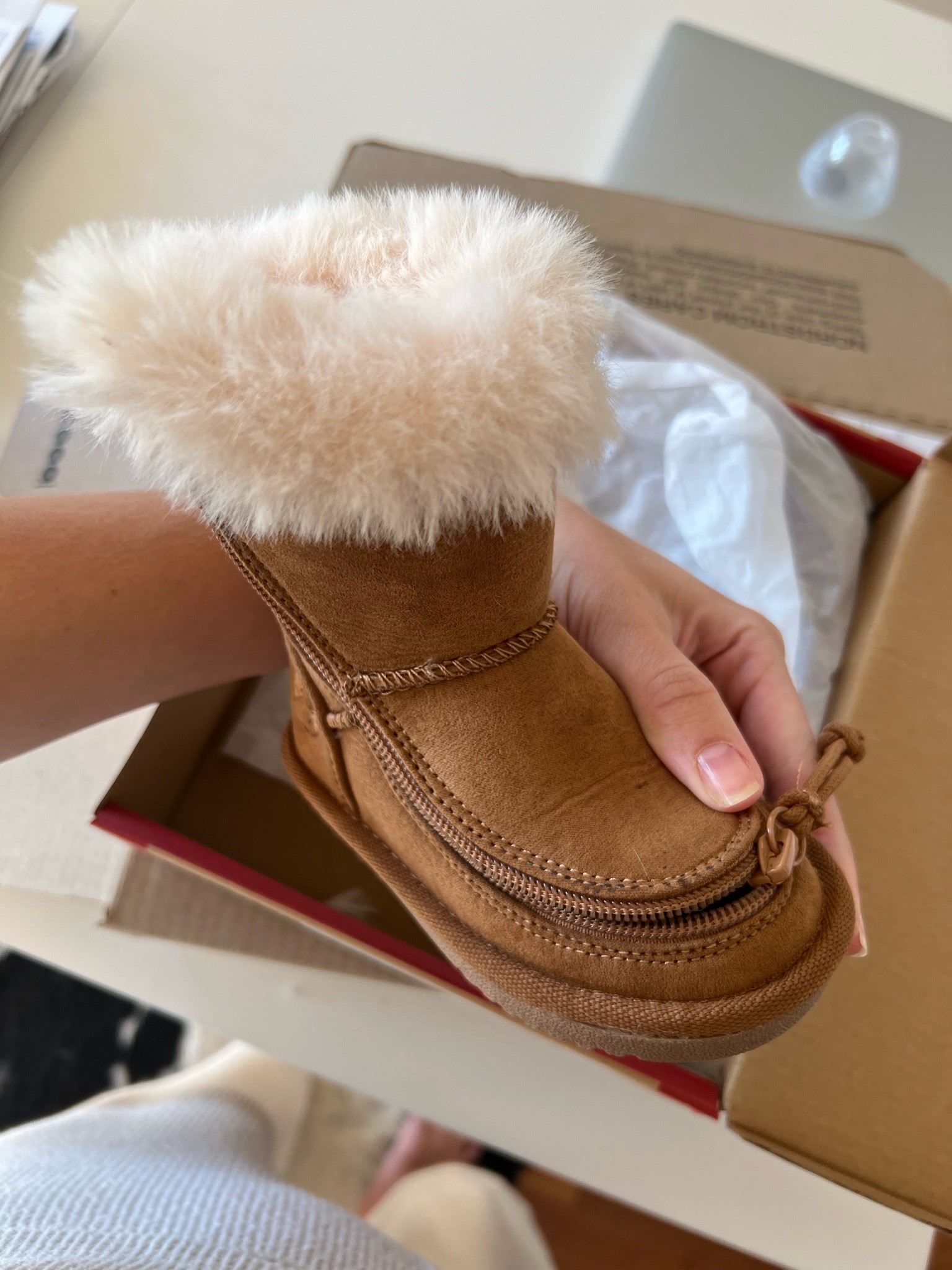 These are the greatest baby boots invented! Too bad they’re too big for June but the world needed to know about them! 

#LTKbaby