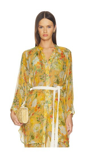 Verandah vestido dress en color amarillo mostaza talla S | Revolve Clothing (Global)