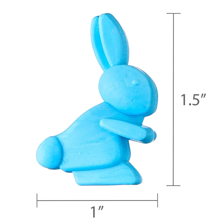 Bunny Crayons, Multicolor, 6 Count, Easter by Way To Celebrate | Walmart (US)