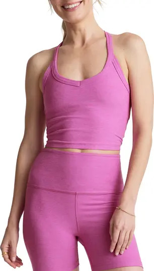 Beyond Yoga Space Dye On the Up Crop Tank | Nordstrom | Nordstrom