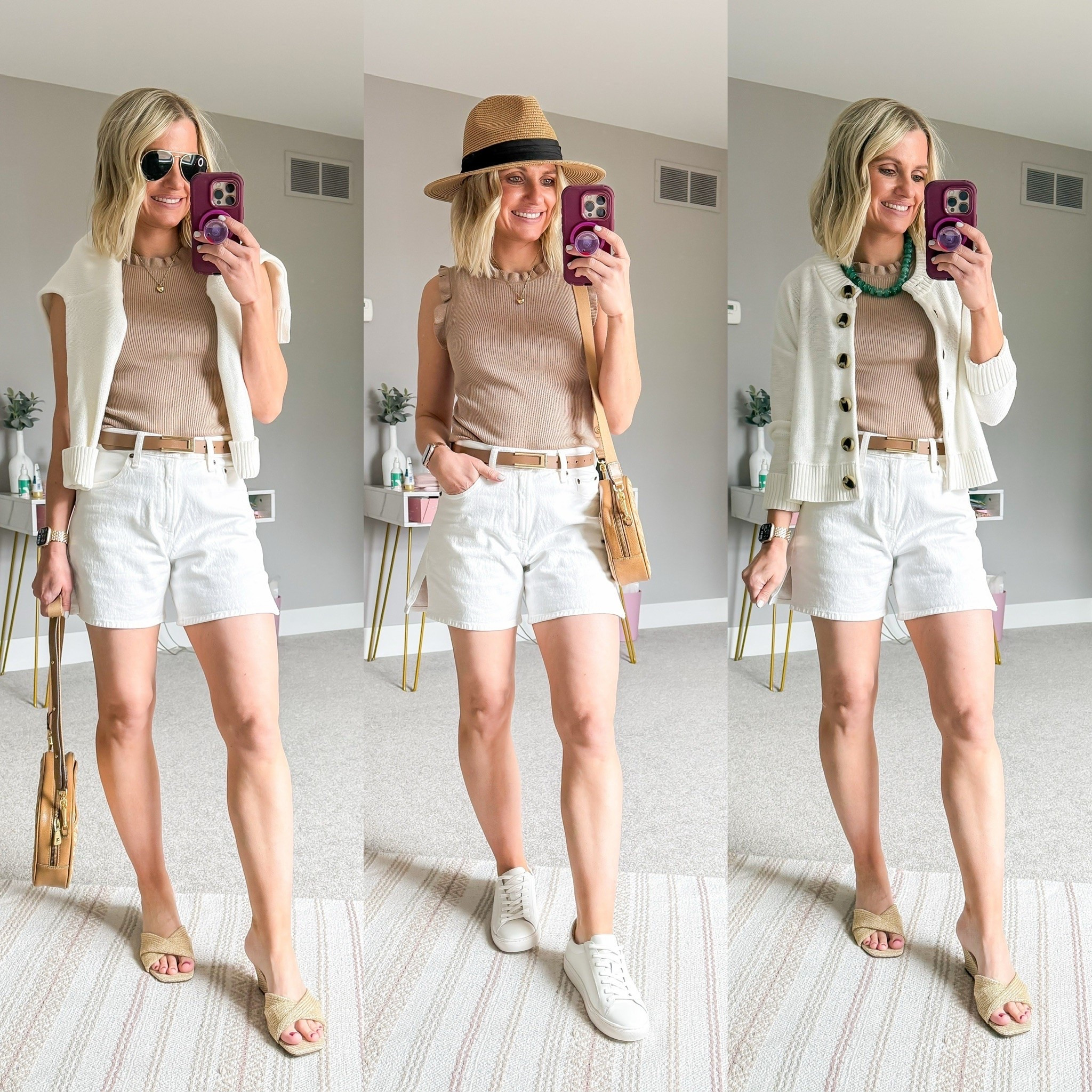 Summer capsule wardrobe outfits

#LTKootd #LTKOver40 #LTKSeasonal